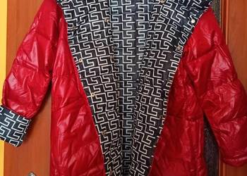 Kurtka czerwona dwustronna lekka