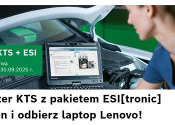 Kts 200 tester diagnostyczny Bosch,KUP KTS+Esi z SDA i lenovo free