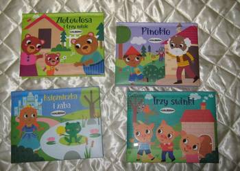 Zestaw książeczek rozkładanych - 4sztuki Nowe