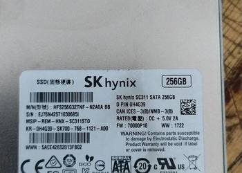 Dysk SSD 256gb