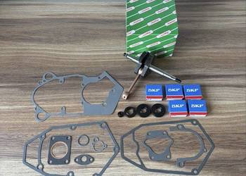 NOWY KOMPLETNY WAŁ KORBOWY DUELLS ŁOŻYSKA USZCZELKI MOTORYNKA ROMET