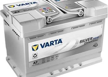 Akumulator VARTA AGM START&STOP A7 70Ah 760A