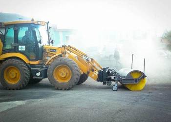 Odmiatarka hydrauliczna Kovaco do koparko-ładowarek