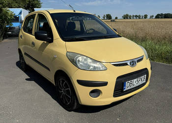 Hyundai i10 1.0 benzyna Klima Centr.zamek Bezwypadkowy I (2008-2013)