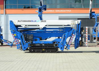 Ruthmann Bluelift SA22 podest ruchomy na gąsienicach 22m