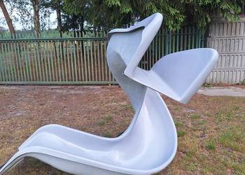 Zjeżdżalnia zakręcana 4.5 m z laminatu poliestrowego