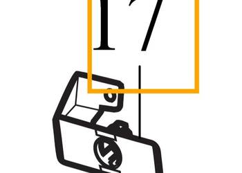 VOLVO V90CC lewy zewnetrzny wspornik koszyk czujnika zderza…