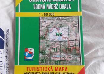 ORAWSKE BESKYDY  MAPA TURYSTYCZNA