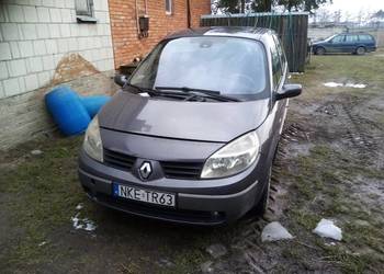 Renault Scenic 2 1.9 dci lub 2.0 16v pół skóry jasne na części