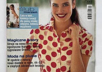 Burda 4/2004 czasopismo moda szycie wykroje wiosna retro vintage