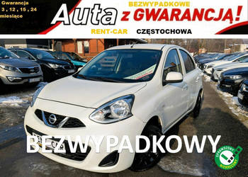 Nissan Micra 1.2i*80PS*Bezwypadkowy*OPŁACONY*Klimatyzacja*Serwis*VIP GWARA…