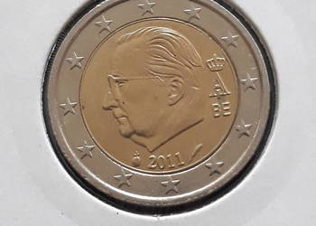 2 Euro Belgia - 2011 r. - Typ II - Mennicze 2 Euro Belgia - 2011 r. - Typ II - Mennicze