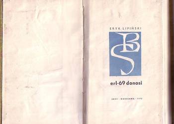 (8075) ERL-69 DONOSI – ERYK LIPIŃSKI