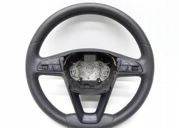 KIEROWNICA SKÓRA MULTIFUNKCJA 5F0419091A SEAT LEON III IBIZA IV 6J LIFT