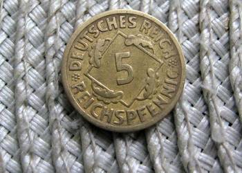 Niemcy 5 Reichsfenig 1925r - A