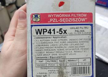 WP41-5X (WP415X) PZL-SĘDZISZÓW WKŁAD FILTRA PALIWA