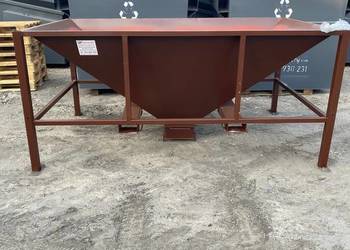 Kosz zasypowy do big bag, bufor, paczkarka 2,4 m3