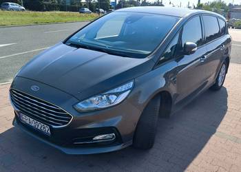 Ładny krajowy Ford S-Max z 2020r., automat, 7 miejsc, bezwypadkowy