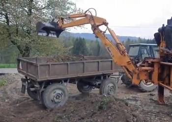 Koparka do ciągnika