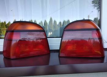 VW Golf MK3 III lampy tył tylne prawa lewa komplet wkłady oprawki