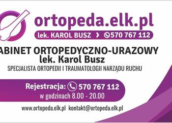 Gabinet Ortopedyczny Karol Busz ortopeda  Ełk 570 767 112