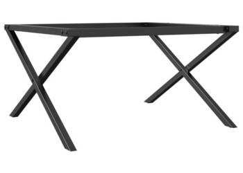 Nogi do stolika kawowego w kształcie litery X 70x60x43 cm WM-357897