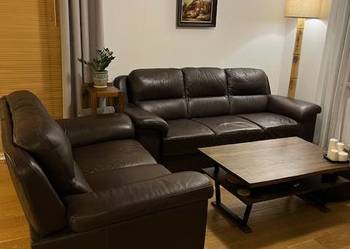 komplet wypoczynkowy - dwie kanapy