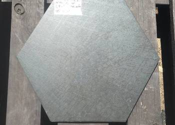 Heksagon gres / płytka podłogowa indyesagona nero 34,3x40 półmat GAMBARELLI