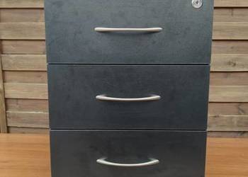 Kontenerek czarny z szufladami Super cena!