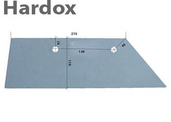 Lemiesz 16” na 300ha! HARDOX 85004/P części do pługa OVERUM