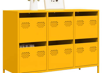 Szafka musztardowa 1015x39x735 cm stal walcowana na zimno WM-851265