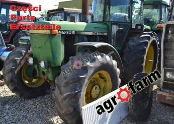 John Deere 4240s części, skrzynia biegów, silnik