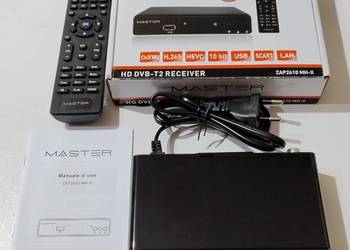 Tuner DVB-T2 Master ZAP2610 MH-X Komplet