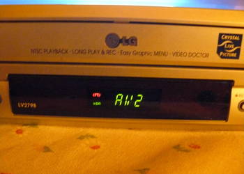 Magnetowid LG kaseta pilot przewód zasilający