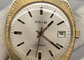 Piękny zegarek mechaniczny Au 10 *PRIM* Czechosłowacja