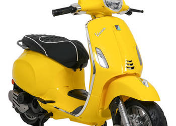 Pojazd Skuter Vespa ROMA Żółty autko auto