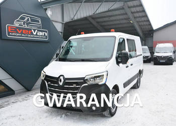 Renault Master L1H1 7 osobowy brygadówka lift full opcja