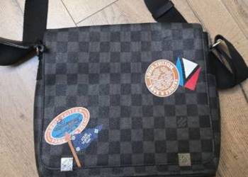Torba na ramię Louis Vuitton Damier Graphite World Tour Edition