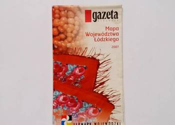 Mapa Województwa Łodzkiego 2007