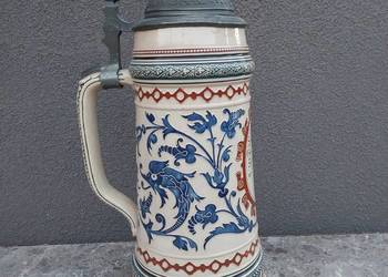 Zabytkowy kufel 2L sygnowany 1893r Merkelbach 259