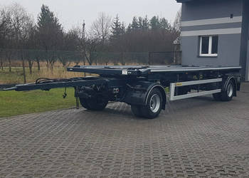 pod kontener Zasław D-659 PRZYCZEPA ZASŁAW D-659 DO KONTENERÓW DO HAKOWCA …