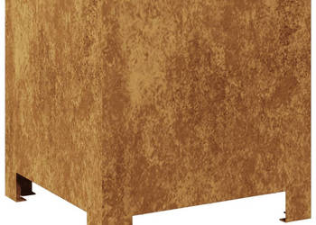 Donice ogrodowe 2 szt. 30x30x30 cm stal kortenowska WM-851198