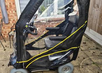 Skuter Inwalidzki z kabiną składaną Shoprider Nowe Akumulatory Super Stan