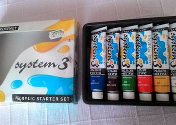 Daler Rowney farby akrylowe system 3