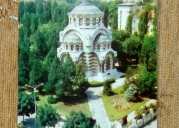 PLEWEN - WIDOK NA MAUZOLEUM ŚWIĘTEGO JERZEGO ZDOBYWCY