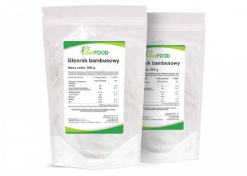 Błonnik bambusowy (mąka bambusowa) 1 kg (2x500g)