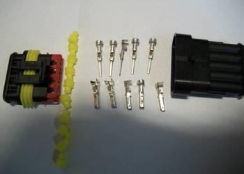 Obudowa szczelna 5-pin do łączenia przewodów