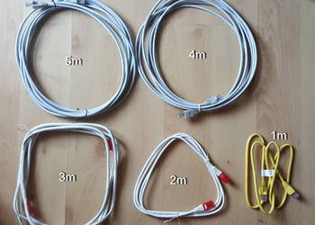 Kabel sieciowy Ethernet LAN 1m, 2m