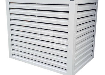 Osłona klimatyzatora pompy ciepła 120x60x130cm biały TKD177