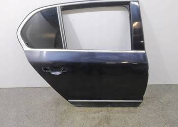 DRZWI  PRAWE TYŁ CZARNE SEDAN  Skoda Superb II (2008-2015)
